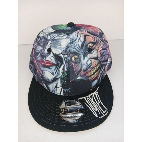 New Era Exclusive Batman The Joker All Over Print 9Fifty SnapBack Adjustable New - Picture 5 of 16